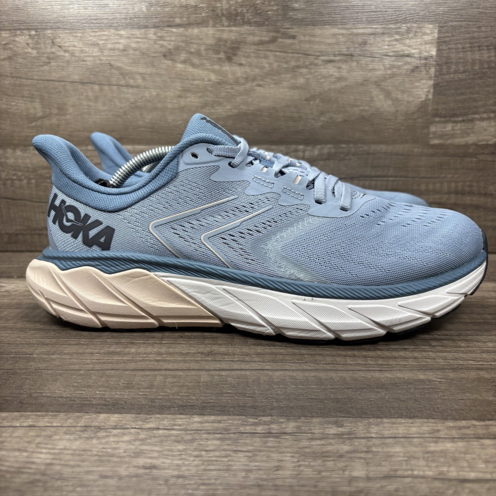 Hoka Arahi 5 Blue Womens US Size 9 Wide EUR 41.3 1115013 PFPB Running Shoes